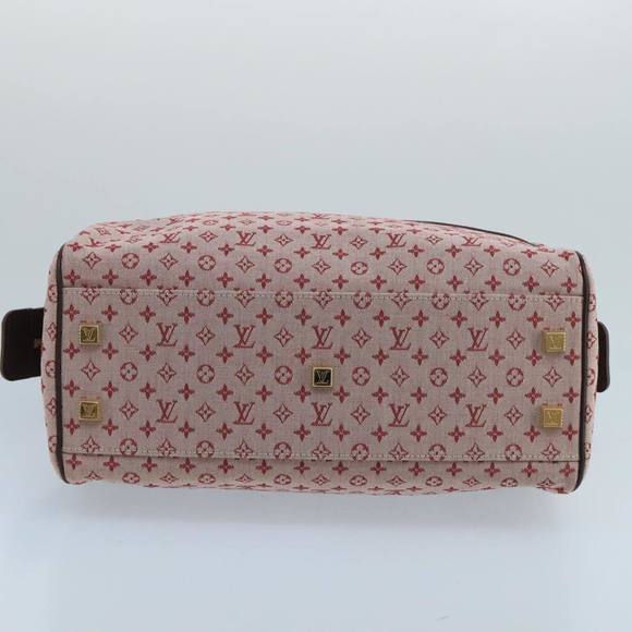 LOUIS VUITTON Monogram Mini Josephine GM Hand Bag Red M92311 LV Auth ki5128 - Picture 5 of 16